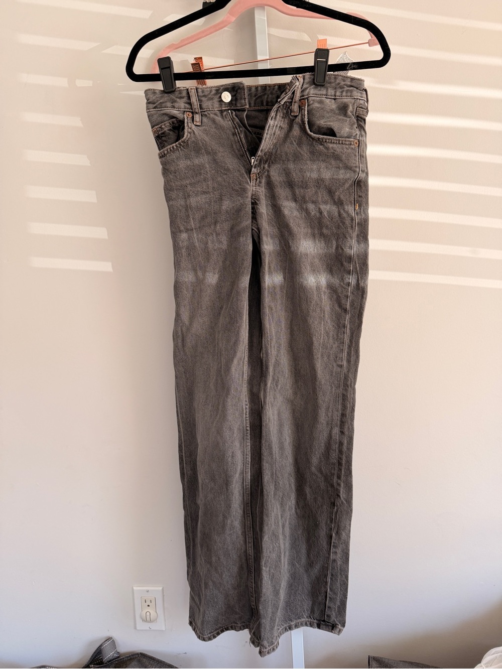 Zara Women's Gray Bootcut Jeans size 0